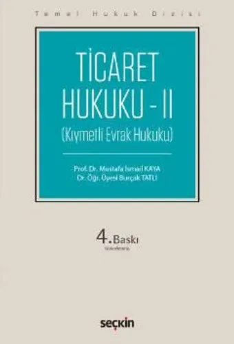 Ticaret Hukuku – II (THD)