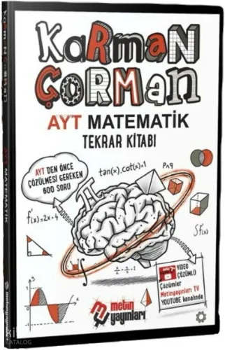 Metin Karman Çorman AYT Matematik