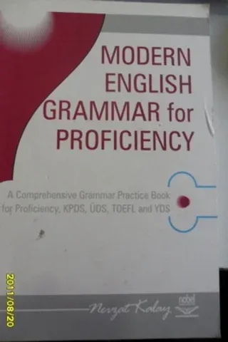 Modern English Grammar For Proficiency