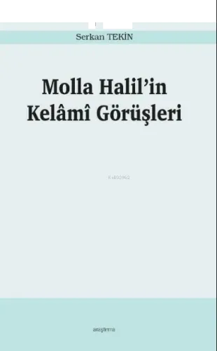 Molla Halil'in Kelâmî Görüşleri