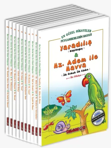 Çocuklar için Peygamberlerin Hayatı (10 Kitap)