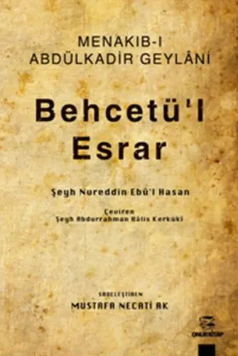 Behcetü'l Esrar; Menakıb-ı Abdülkadir Geylâni