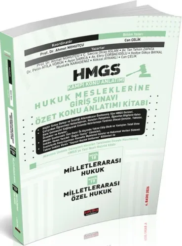 Savaş Yayınları 2026 HMGS Milletlerarası Hukuk Milletlerarası Özel Huk