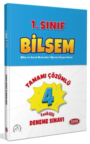 Data 1. Sınıf Bilsem Tamamı Çözümlü Fasikül 4 Deneme Sınavı 2025