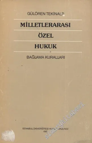 Milletlerarası Özel Hukuk ( Bağlama Kuralları ) -