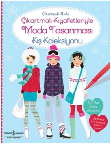 Çıkartmalı Kıyafetleriyle Moda Tasarımcısı Kış Koleksiyonu