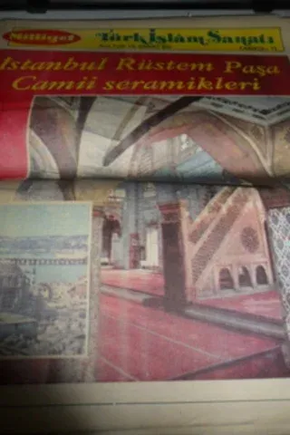 Türk İslam Tarihi Sanatı Kültür ve Sanat Eki / Fasikül 11