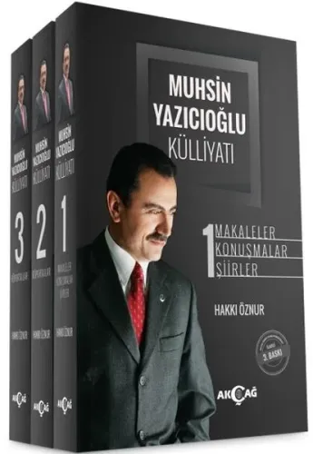 Muhsin Yazıcıoğlu Külliyatı (3 Cilt Takım - Ciltli)
