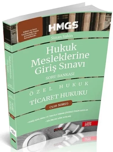 Savaş Yayınları 2025 HMGS Ticaret Hukuku Soru Bankası