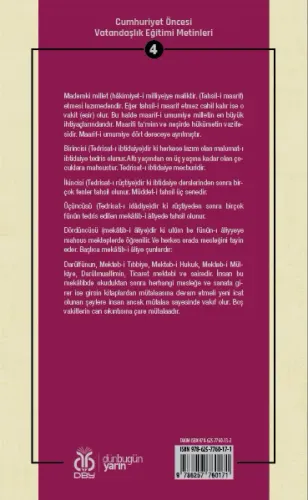İbtidâiyelere Malumat-ı Ahlakiye ve Medeniye A. Rıza İbtidâiyelere Malumat-ı Ahlakiye ve Medeniye A. Rıza