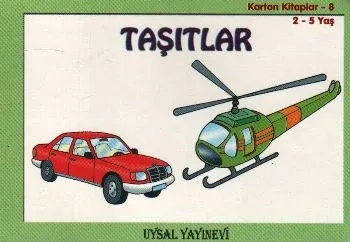 Karton Kitap-8-Taşıtlar; (2-5 Yaş)