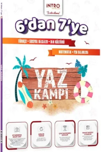 İNTRO 6.SINIF DAN 7 YE TÜM DERSLER YAZ KAMPI