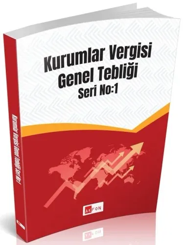 Akfon Yayınları 2026 Kurumlar Vergisi Genel Tebliği Seri No:1
