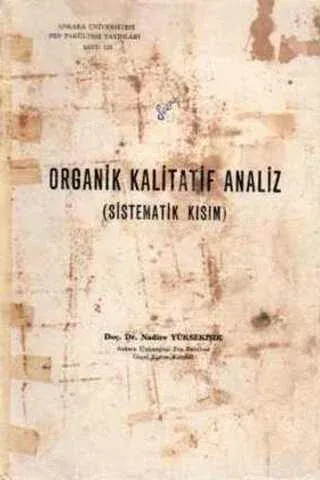 Organik Kalitatif Analiz ( Sistemik Kısım )