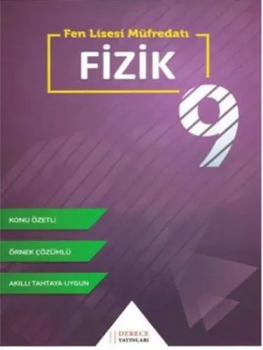 Derece 9. Sınıf Fizik Modüler Set