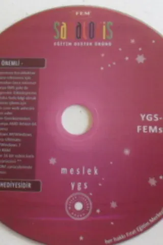 YGS - LYS FEMset 1 dvd (meslek ygs)