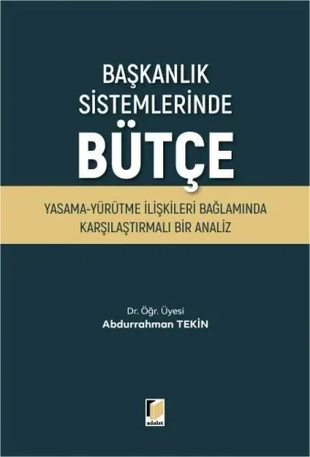 Başkanlık Sistemlerinde Bütçe