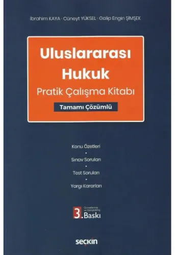 Uluslararası Hukuk Pratik Çalışma Kitabı