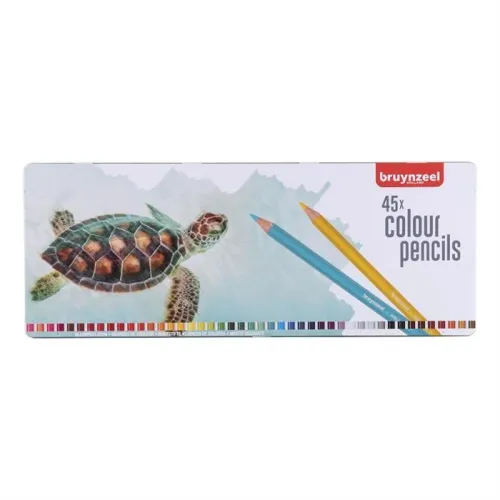 Bruynzeel Turtle Kuruboya Kalemi 45 Renk