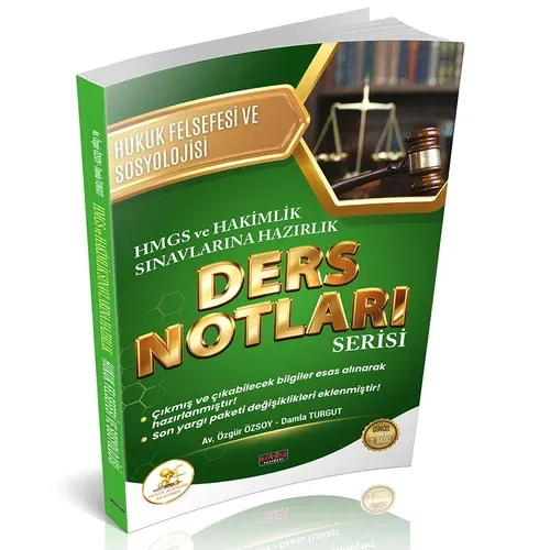 HUKAL HMGS-HAKİMLİK Hukuk Felsefesi ve Sosyolojisi Ders Notları