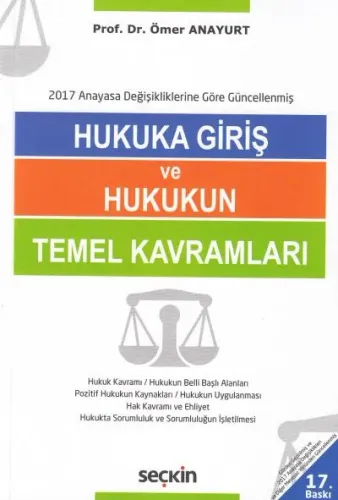 Hukuka Giriş ve Hukukun Temel Kavramları