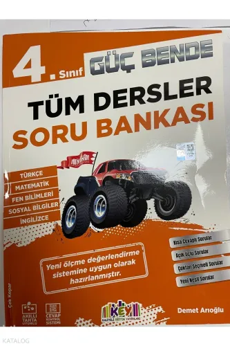 Kaliteli Eğitim Yayınları 4.Sınıf Güç Bende Tüm Dersler Soru Bankası