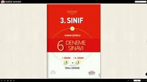 Kitap - 3.Sınıf 6 Deneme