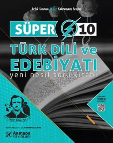 Armada Yayınları 10. Sınıf Türk Dili ve Edebiyatı Yeni Nesil Soru Kitabı