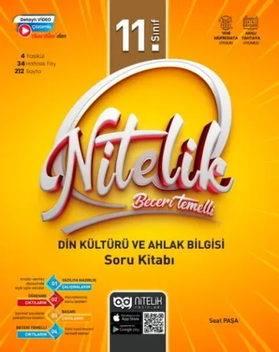 Nitelik Yayınları 11. Sınıf Din Kültürü ve Ahlak Bilgisi Beceri Temell