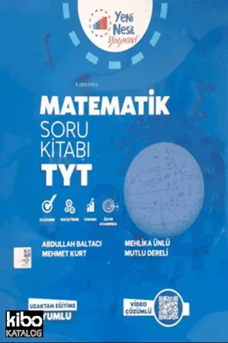 Yeni Nesil Yayınları YKS TYT Matematik Soru Kitabı
