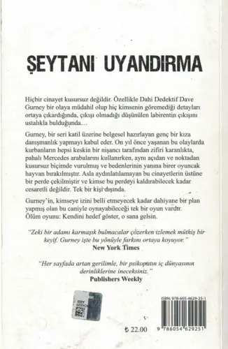 Şeytanı Uyandırma John Verdon Koridor Yayıncılık %60 indirimli