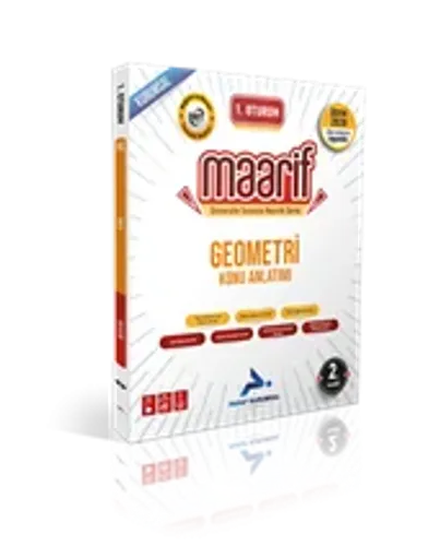 PARAF 1.OTURUM MAARİF GEOMETRİ KONU ANLAT. 2.KİTAP