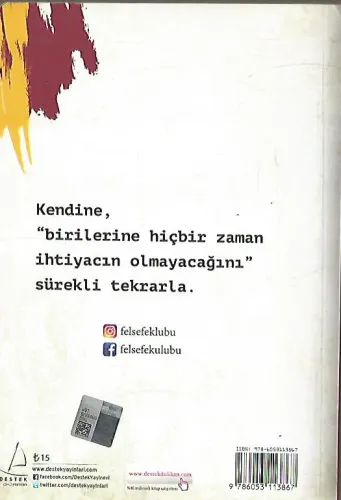 Bazı Yollar Yalnız Yürünür Özgür Bacaksız Destek Yayınevi %47 indiriml