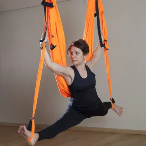 Aero Yoga Hamağı (Montaj Aparat Seti Hariç)- Mor