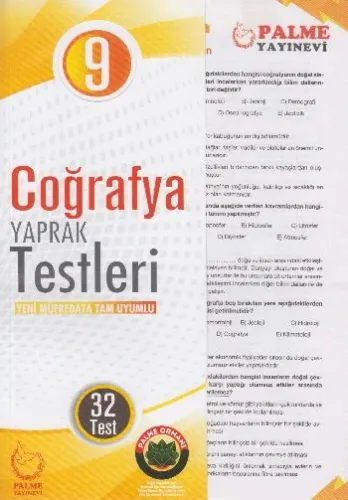 Palme 9. Sınıf Coğrafya Yaprak Testleri