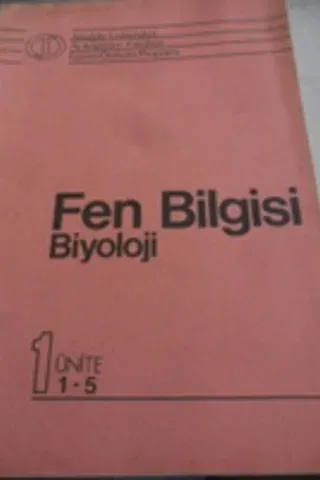 Fen Bilgisi Biyoloji 1