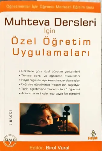 Muhteva Dersleri için Özel Öğretim Uygulamaları