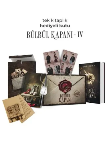 Bülbül Kapanı 4 - Hediyeli Ciltli Tekli Kutu