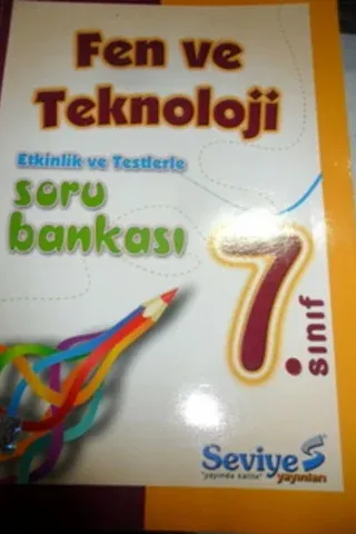 7. Sınıf Fen ve Teknoloji Etkinlik ve Testlerle Soru Bankası