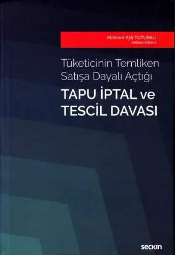 Tapu İptal ve Tescil Davası