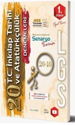 Tanım Yayınları 8. Sınıf LGS T.C. İnkılap Tarihi ve Atatürkçülük 20 Deneme Özel Baskı
