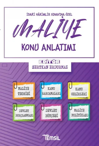 Maliye Konu Anlatımı