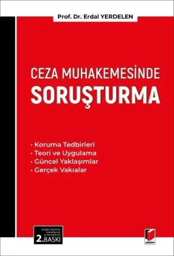 Ceza Muhakemesinde Soruşturma Erdal Yerdelen