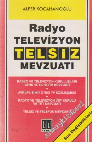Radyo Televizyon Telsiz Mevzuatı -