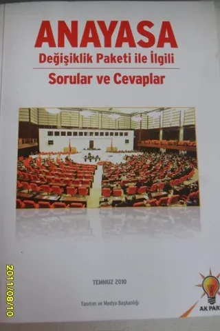 Anayasa Değişiklik Paketi İle İlgili Sorular ve Cevaplar