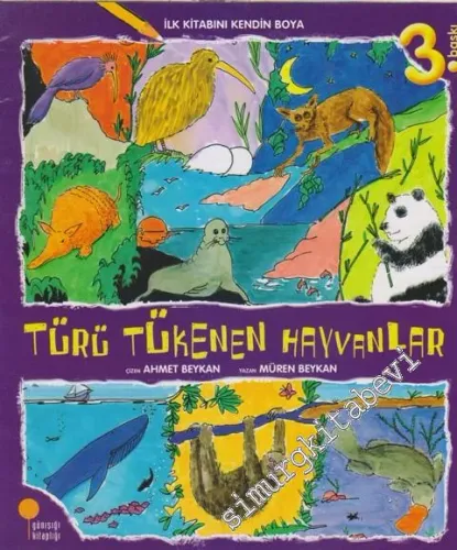 İlk Kitabını Kendin Boya 2 Türü Tükenen Hayvanlar -         2007