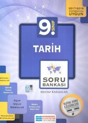 Evrensel İletişim Yayınları 9. Sınıf Tarih Çözümlü Soru Bankası Evrensel İletişim