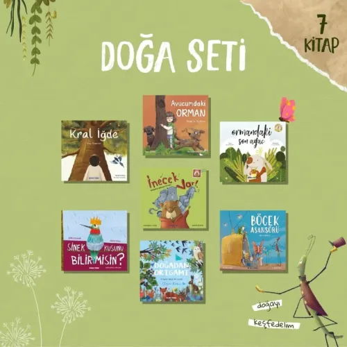 Doğayı Keşfediyorum Seti 7 Kitap (Yaş: 5+)