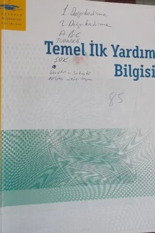Temel İlk Yardım Bilgisi