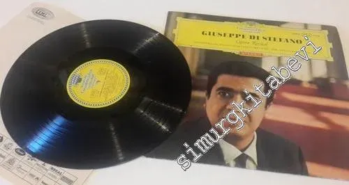 33 LP PLAK VINYL: Giuseppi di Stefano: Opera Recital